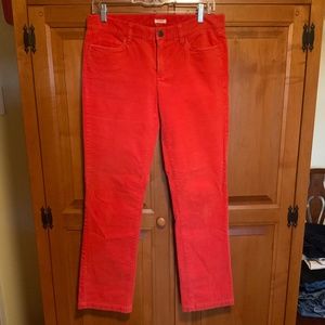 J.Crew vintage matchstick corduroys